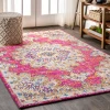 Jonathany Bohemian Flair BMF104A Pink/Cream Area Rug 3 ft. X 5 ft. Rectangle