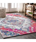 Bohemian FLAIR Boho Vintage Medallion Multi 4 ft. x 6 ft. Area Rug