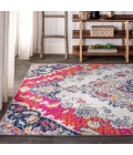 Bohemian FLAIR Boho Vintage Medallion Multi 4 ft. x 6 ft. Area Rug