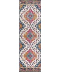 Bohemian FLAIR Boho Vintage Medallion Blue/Multi 2 ft. x 20 ft. Runner Rug