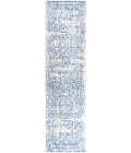 Azul Filigree Cream/Blue 2 ft. x 8 ft. Runner Rug