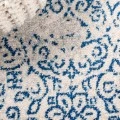 Azul Filigree Cream/Blue 4 ft. x 6 ft. Area Rug