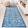 Jonathany Bohemian Flair BMF108B Blue Area Rug 2 ft. 3 in. X 8 ft. Runner