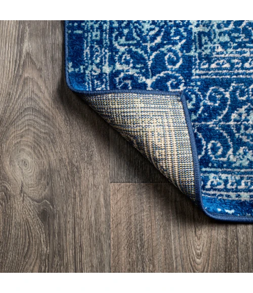 Azul Filigree Blue 8 ft. x 10 ft. Area Rug