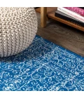 Azul Filigree Blue 8 ft. x 10 ft. Area Rug