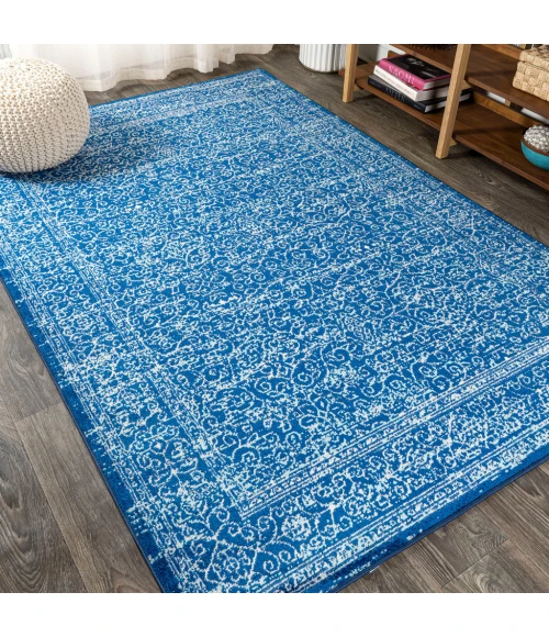 Azul Filigree Blue 8 ft. x 10 ft. Area Rug