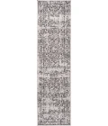 Ferro Filigree Gray/Black 2 ft. x 8 ft. Runner Rug