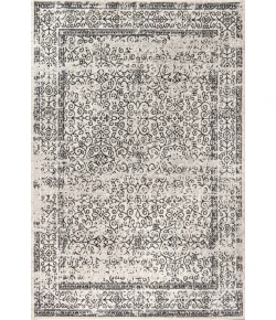 Jonathany Bohemian Flair BMF108C Gray/Black Area Rug 4 ft. X 6 ft. Rectangle