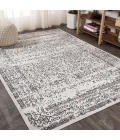 Ferro Filigree Gray/Black 4 ft. x 6 ft. Area Rug