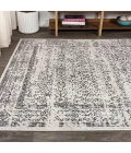 Ferro Filigree Gray/Black 4 ft. x 6 ft. Area Rug
