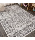 Ferro Filigree Gray/Black 4 ft. x 6 ft. Area Rug