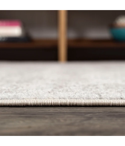 Ferro Filigree Modern Gray/Dark Gray 2 ft. x 8 ft. Runner Rug