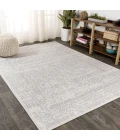 Ferro Filigree Modern Gray/Dark Gray 4 ft. x 6 ft. Area Rug