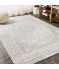 Scala Ornate Bohemian Medallion Gray/Cream 8 ft. x 10 ft. Area Rug