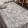 Jonathany Bohemian Flair BMF110A Dark Gray Area Rug 7 ft. 9 in. X 10 ft. Rectangle
