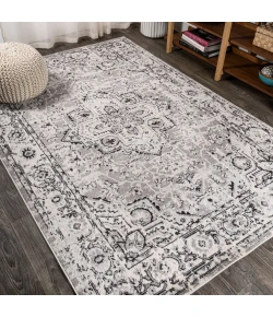 Jonathany Bohemian Flair BMF110A Dark Gray Area Rug 7 ft. 9 in. X 10 ft. Rectangle