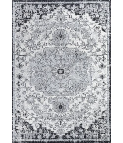 Jonathany Bohemian Flair BMF112A Gray/Black/Cream Area Rug 7 ft. 8 in. X 10 ft. Rectangle