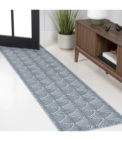 Jonathan Y CARMEL Blue CAR100A 2ft. X 8ft. Rect. Rug