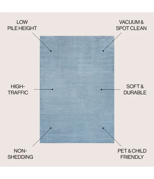 Jonathan Y CARMEL White CAR101C 7ft.-9in. X 10ft. Rect. Rug