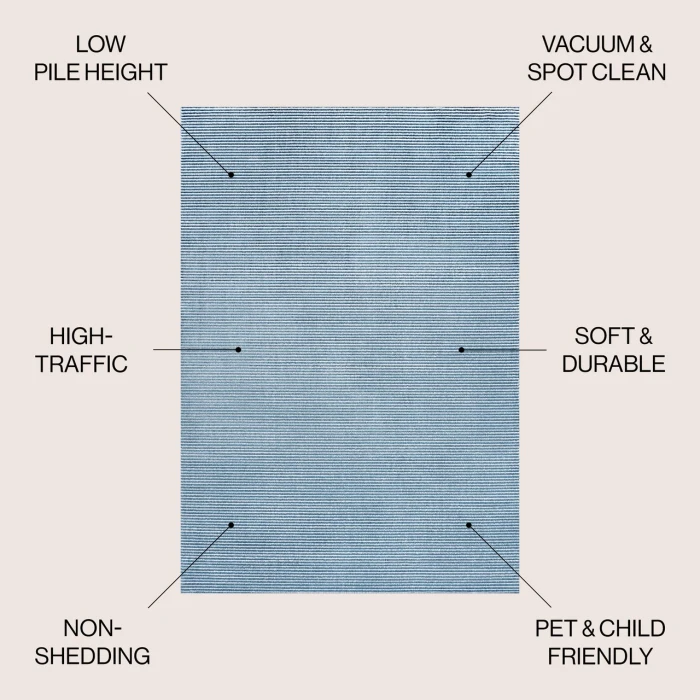 Jonathan Y CARMEL White CAR101C 7ft.-9in. X 10ft. Rect. Rug