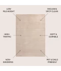 Jonathan Y CARMEL Silver CAR101E 7ft.-9in. X 10ft. Rect. Rug