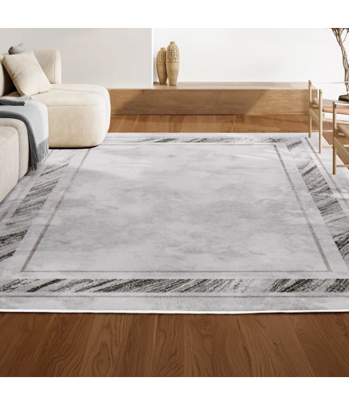 Jonathan Y CARMEL Silver CAR102A 5ft.3in. X 7ft.7in. Rect. Rug