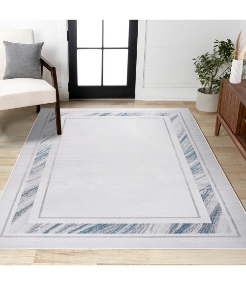 Jonathan Y CARMEL Blue CAR102B 5ft.3in. X 7ft.7in. Rect. Rug