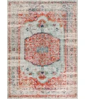 Andalus Vintage Medallion Coral/Ivory 5 ft. x 8 ft. Area Rug