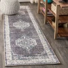 Jonathany California Vintage CAV105A Gray/Ivory Area Rug 2 ft. 3 in. X 8 ft. Runner