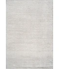 Groovy Solid Shag White 3 ft. x 5 ft. Area Rug