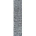 Groovy Solid Shag Gray 2 ft. x 10 ft. Runner Rug