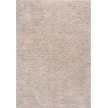 Groovy Solid Shag Light Beige 3 ft. x 5 ft. Area Rug