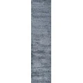 Groovy Solid Shag Light Gray 2 ft. x 10 ft. Runner Rug