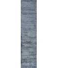 Groovy Solid Shag Light Gray 2 ft. x 10 ft. Runner Rug