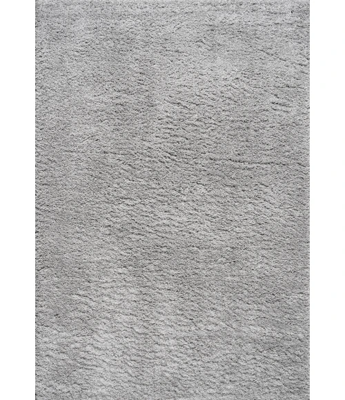 Groovy Solid Shag Light Gray 3 ft. x 5 ft. Area Rug