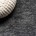 Groovy Solid Shag Dark Gray 5 ft. x 8 ft. Area Rug