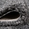 Groovy Solid Shag Dark Gray 5 ft. x 8 ft. Area Rug