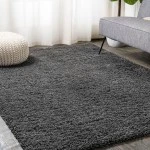 Jonathany Tango CLD100G Dark Gray Area Rug 2 ft. X 10 ft. Runner
