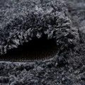 Groovy Solid Shag Dark Navy 2 ft. x 10 ft. Runner Rug