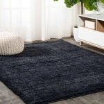 Jonathany Tango CLD100H Dark Navy Area Rug 5 ft. 3 in. X 7 ft. 7 in. Rectangle
