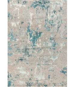 Jonathany Contemporary Pop CTP103A Blue/Gray Area Rug 5 ft. 3 in. X 7 ft. 7 in. Rectangle