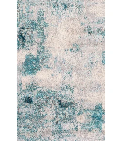 Jonathany Contemporary Pop CTP104A Cream/Blue Area Rug 2 ft. X 3 ft. Rectangle