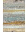 Contemporary POP Modern Abstract Vintage Cream/Yellow 8 ft. x 10 ft. Area Rug