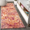 Jonathany Contemporary Pop CTP108C Pink/Orange Area Rug 2 ft. 3 in. X 8 ft. Runner