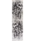Dune Modern Abstract Cream/Gray 2 ft. x 8 ft. Runner Rug