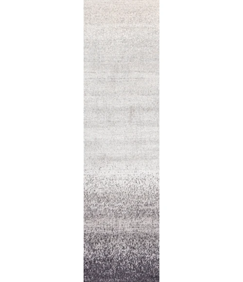 Shore Modern Gradient Gray/Cream 2 ft. x 8 ft. Runner Rug