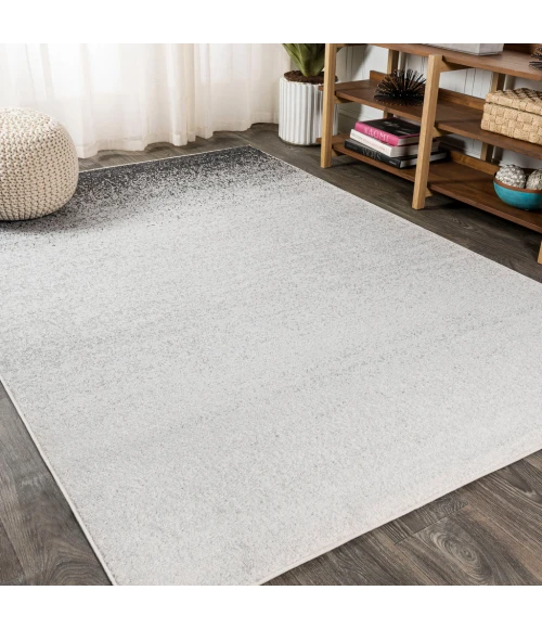 Shore Modern Gradient Gray/Cream 8 ft. x 10 ft. Area Rug