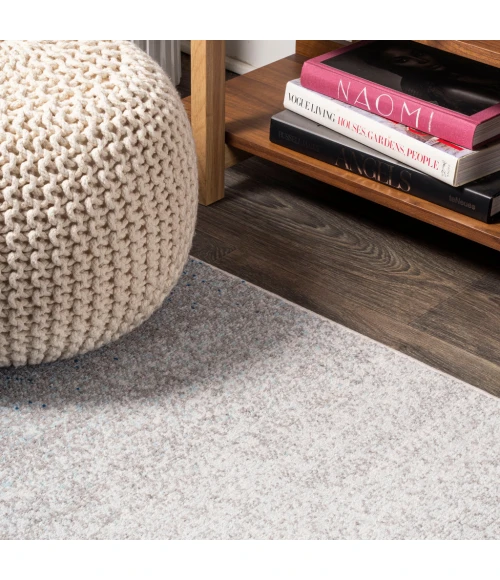 Shore Modern Gradient Blue/Cream 5 ft. x 8 ft. Area Rug