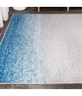 Shore Modern Gradient Blue/Cream 5 ft. x 8 ft. Area Rug