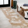 Jonathany Contemporary Pop CTP200A Orange/Beige/Cream Area Rug 2 ft. X 8 ft. Runner